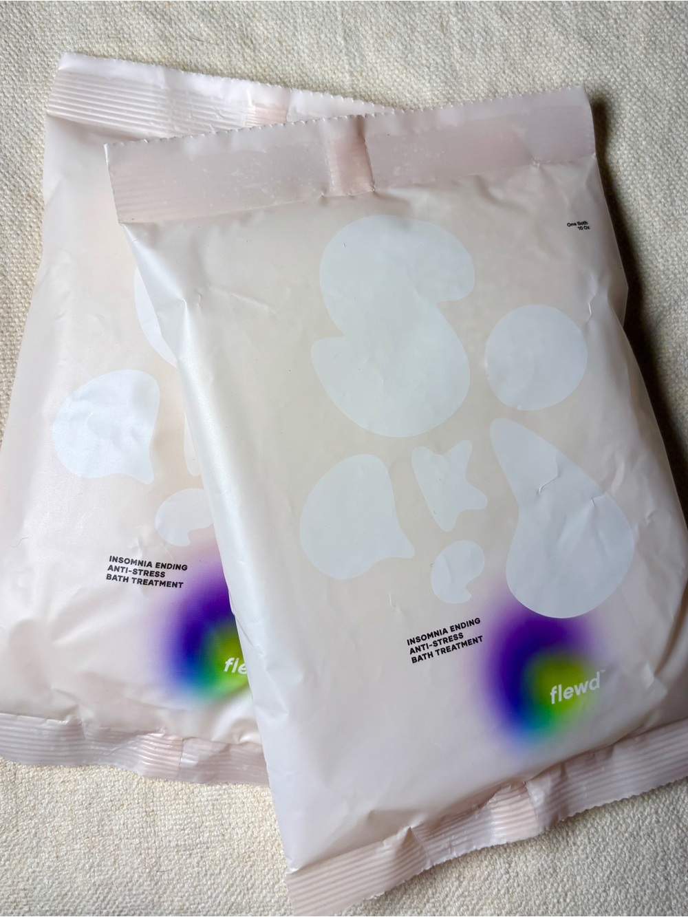 Flewd Insomnia Ending Anti-Stress Bath Treatment - Two Packages